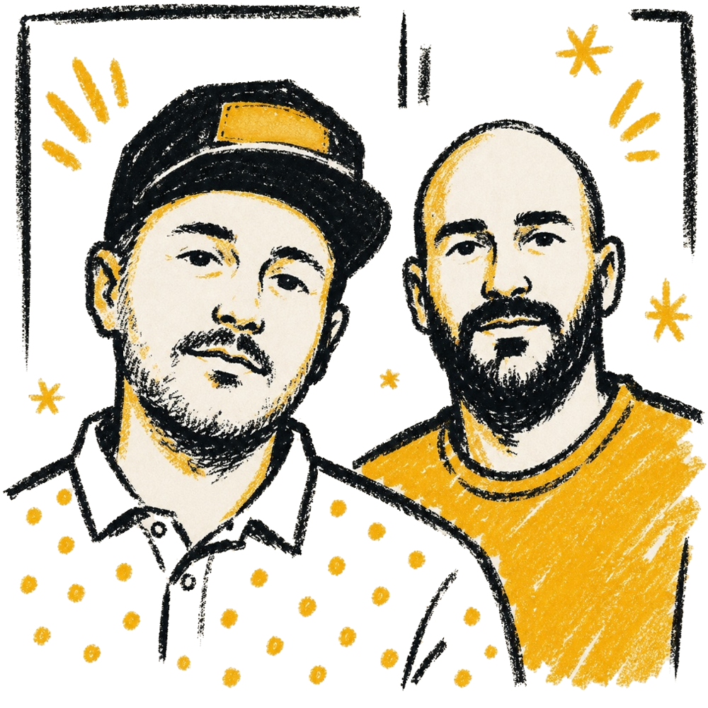 Pavel and Jelio, the founders of MotionPotion